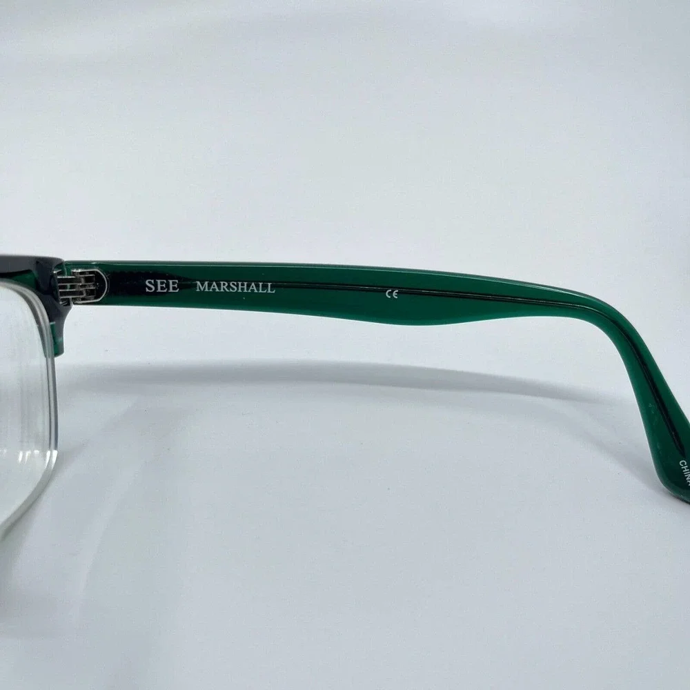 See Eyewear Eyeglasses‎ Frame Green Clear Full Rim 51-21-145 C204 H7009